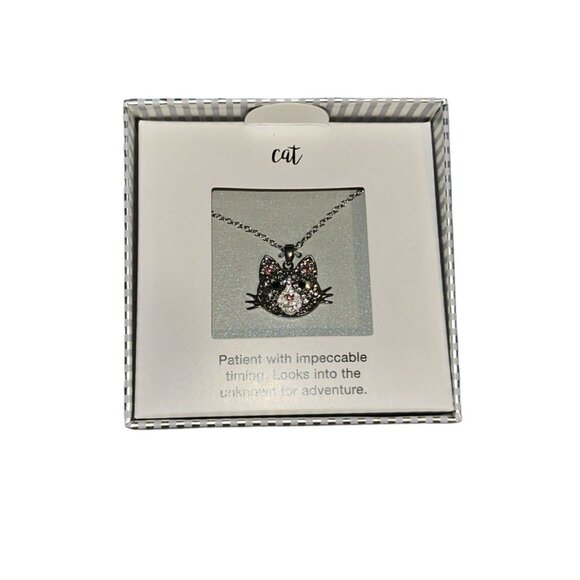 Cat Necklace Kohls (NIB) - Picture 1 of 3